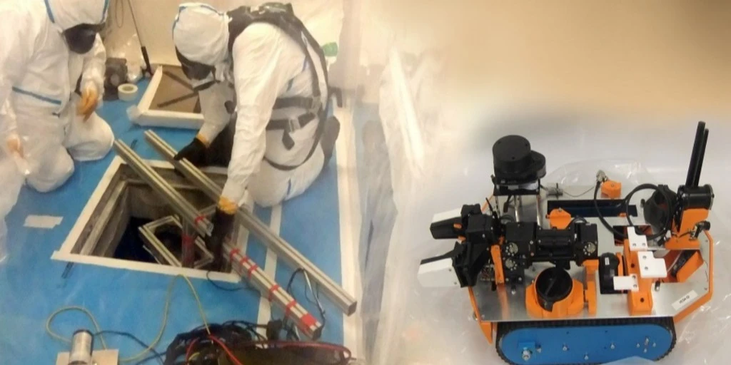 Video: In a first, designer robot surveys dangerous radioactive ventilation duct