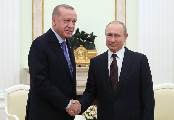 Erdogan and Putin discuss ‘regional issues’ over phone