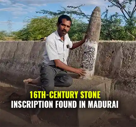 16th Century Inscription On Water Management Discovered In Madurai, Tamil Nadu