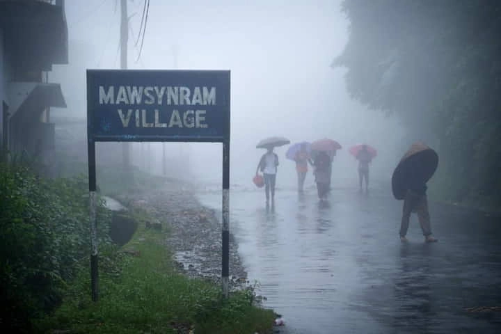 World’s two wettest places Cherrapunji and Mawsynram receive record breaking rain