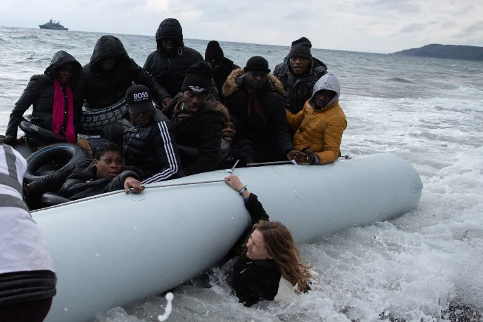 16 dead after refugee vessel sinks off Greek island