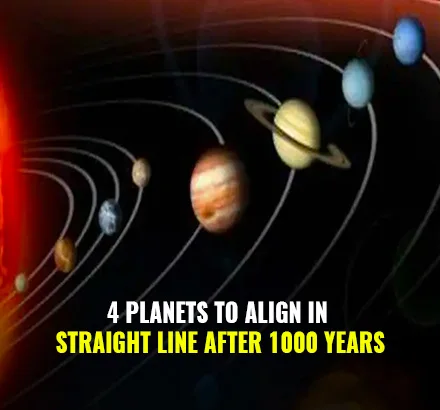 Jupiter, Venus, Mars, And Saturn To Align Straight After 1000 Years | Astronomical Miracle