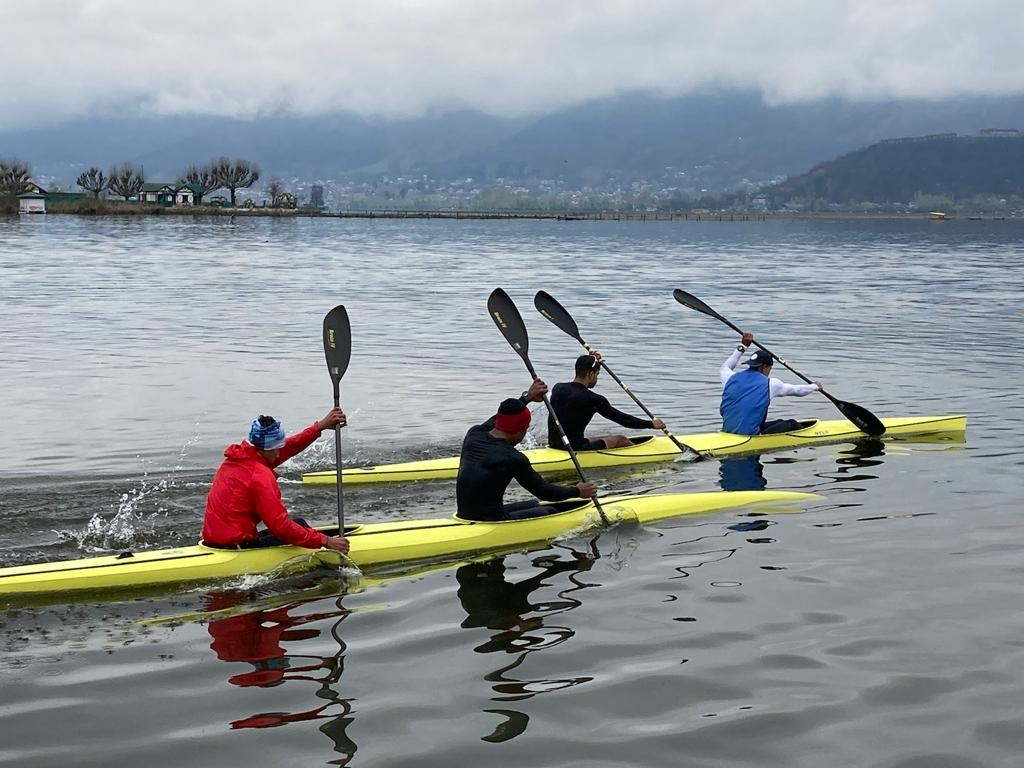 Kashmir athletes thank government after addition of water sports disciplines at excellence centre in Srinagar