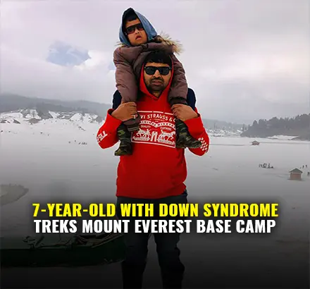 Meet Avnish, 1st Ever Child With Down Syndrome To Trek Mount Everest Base Camp | Avnish From Indore