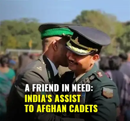India Offers 80 Afghan Defence Cadets Graduating In India To Join A 12-Month Training Programme