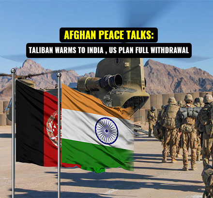 Afghanistan Peace Talks | Taliban Warms Up To India As US Plans Full Troops Withdrawal