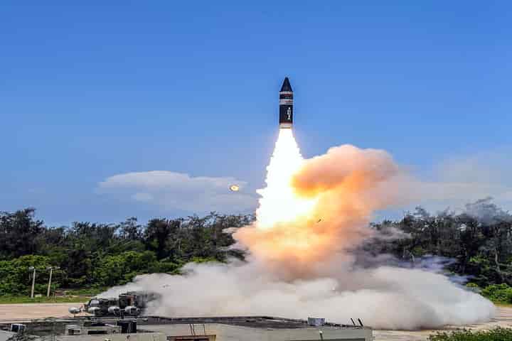 China takes notice of India’s test of “carrier killer” Agni-P ballistic missile