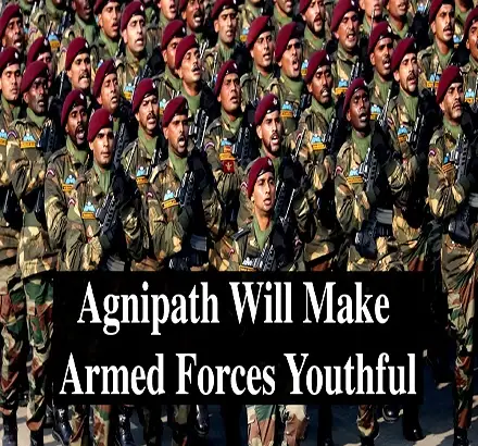Agnipath Will Make Armed Forces Youthful