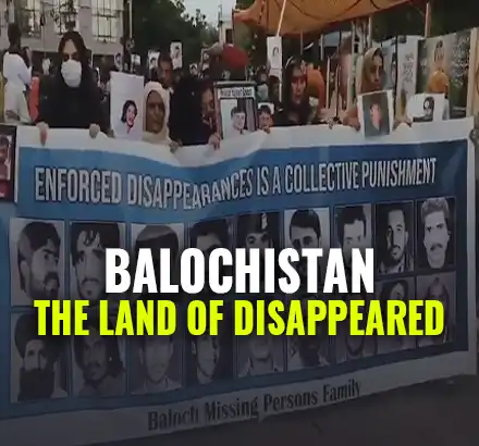 Baloch Women Protest Against Pak Human Rights Violations, Demand Freedom