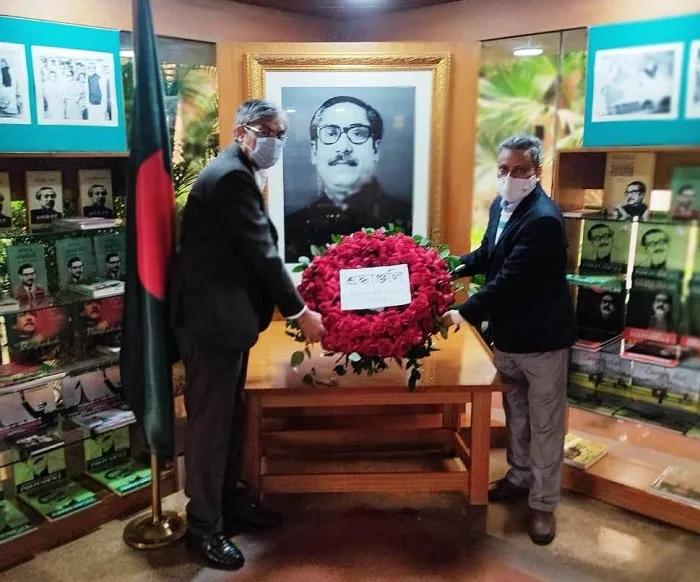 Sheikh Mujib’s Homecoming Day observed at Bangladesh High Commission in Delhi