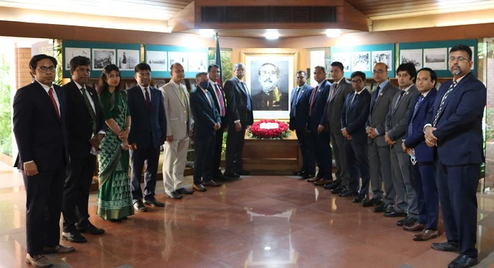 Bangladesh mission in Delhi celebrates 102nd birth anniversary of Bangabandhu Sheikh Mujibur Rahman