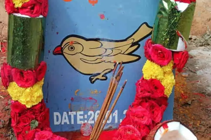 Karnataka’s village mourns beloved sparrow and constructs a tomb in its memory