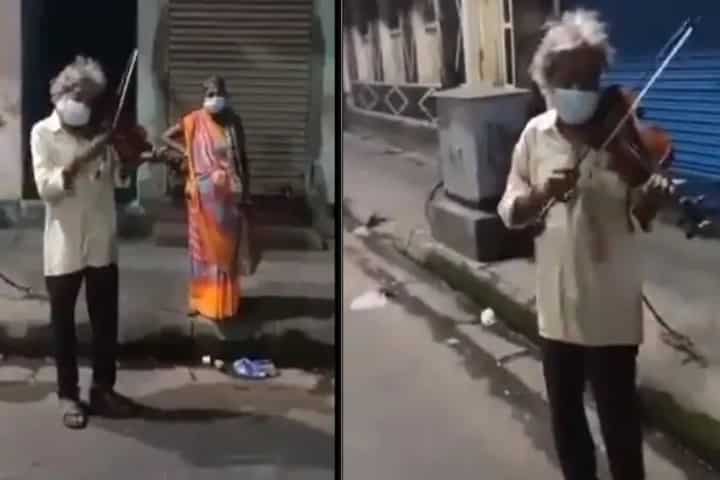 A street performer in Kolkata charms the Twitterati in gloomy Covid times