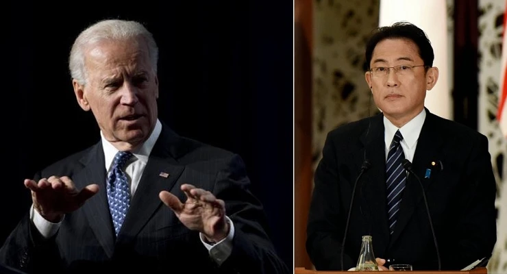 Joe Biden assures Japan’s new PM Kishida of support amid rising tensions with China