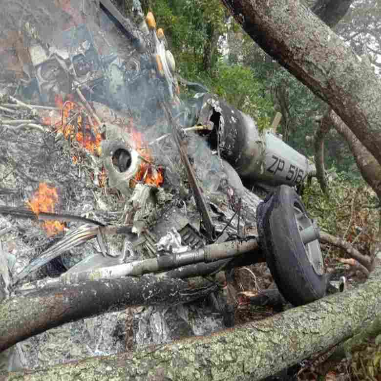 Helicopter with Chief of Defence Staff General Bipin Rawat, 13 others on board crashes in Tamil Nadu