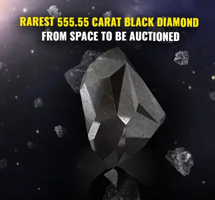 ‘The Enigma’ World’s Rarest 555.5 Carat Black Diamond To Be Auctioned By Sotheby, Dubai