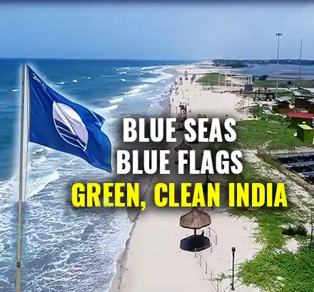 Two More Indian Beaches Awarded Prestigious Blue Flag Certification | Blue Flag Beaches India