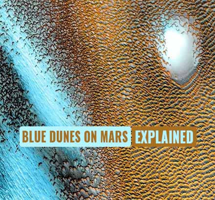 NASA Shares Blue Dunes On Mars – Blue Dunes On Mars Explained