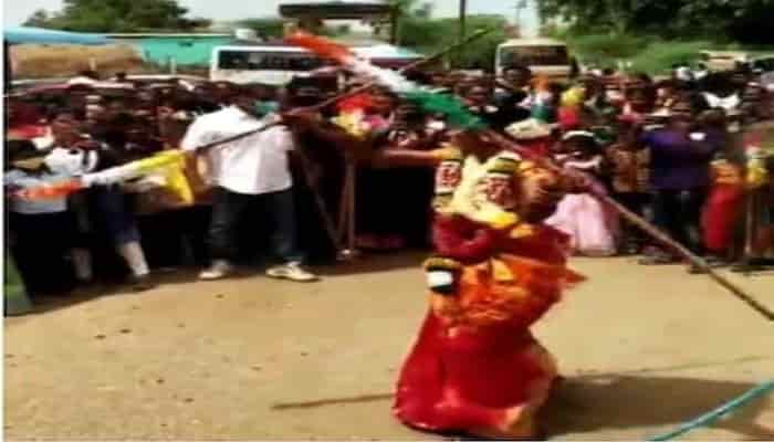 Tamil Nadu’s “Karate Bahu” entertains wedding guests with deadly martial art