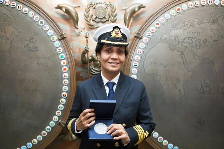 On International Women’s Day, captain courageous Radhika Menon who saved 7 fishermen to receive Nari Shakti Puraskar