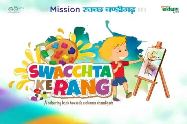 Chandigarh introduces colouring books to engage children in cleanliness drive