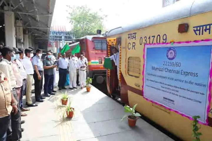 Chennai-Mumbai Superfast Express completes glorious 100 Years!