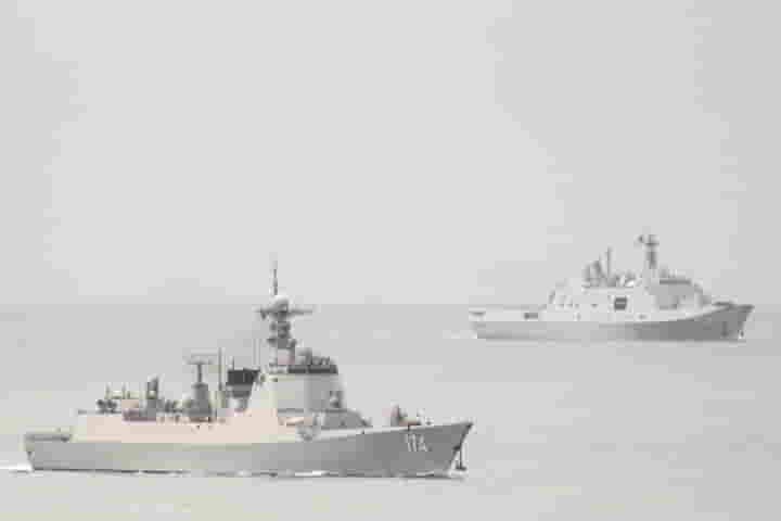 Chinese navy ship targets laser at Australian plane, PM Scott Morrison says it’s intimidation