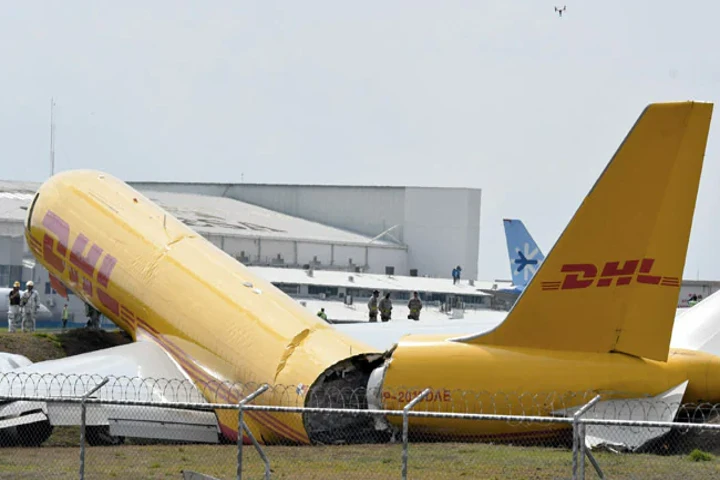 Watch: Boeing cargo plane splits into two parts on landing, pilots have miraculous escape