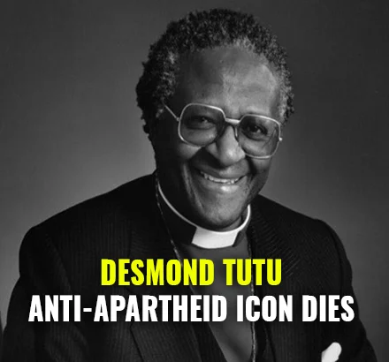 South Africa’s Anti-Apartheid Icon & Nobel Laureate Archbishop Desmond Tutu Dies