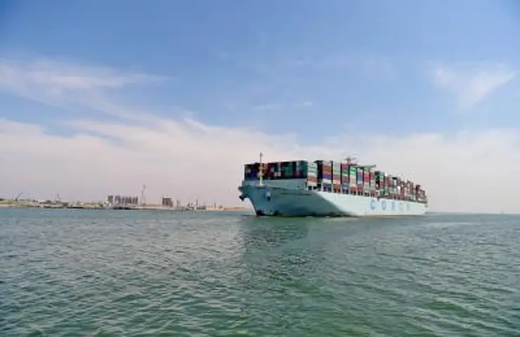Grounded Ever Given’s sister ship set to sail through Suez Canal
