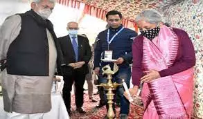 Finance Minister inaugurates swanky office-cum-residential complex of Income Tax Dept. in Srinagar