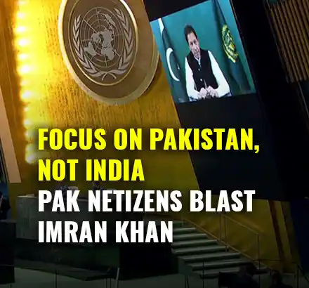 Pakistanis Criticise Imran Khan’s ‘Mujahideen’ Claim At UNGA Speech, Call For Pak PM To Resign