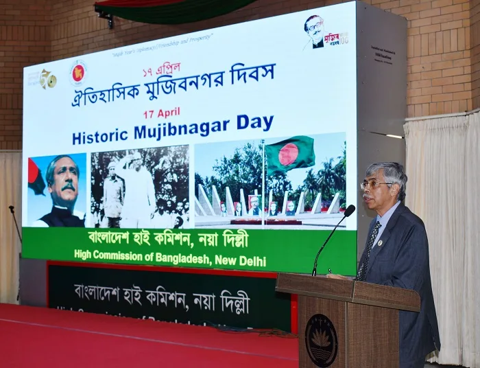Mujibnagar Day, a milestone on path to liberation, observed at Bangladesh mission in New Delhi