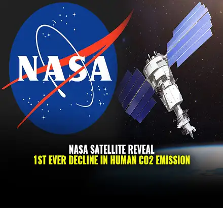 NASA Satellite Reveals 1st Ever Declination In CO2 Emission