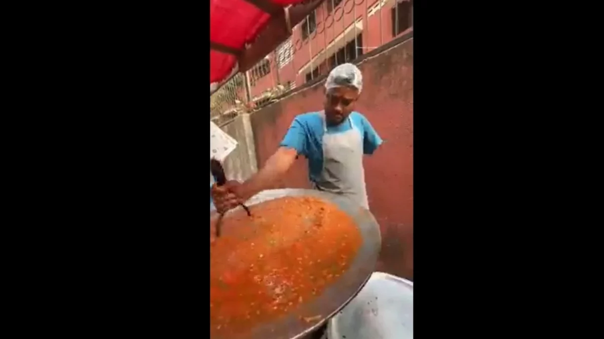 Watch: Courageous specially-abled vendor running eatery on Mumbai street single-handedly