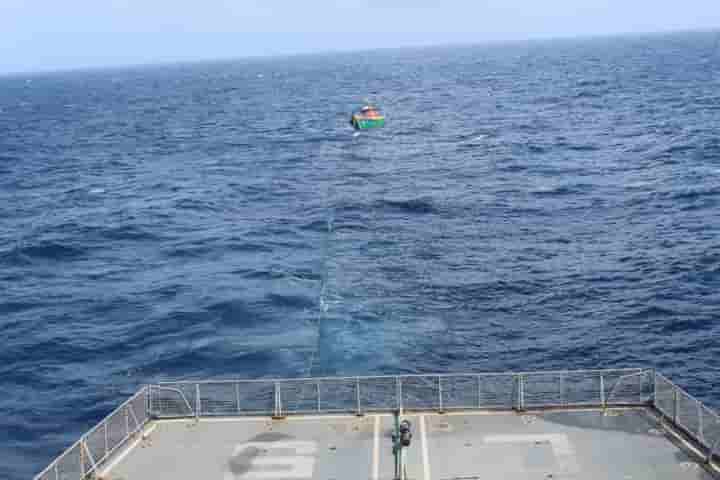 Indian Navy saves drifting fishing vessel in nick of time