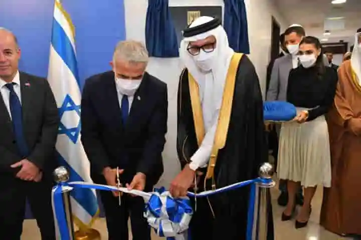 In historic move, Israel opens embassy in Bahrain