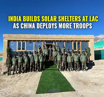 Solar Heated Military Tent | Indian Army Builds Solar Heated Shelter In Forward Areas Of Ladakh