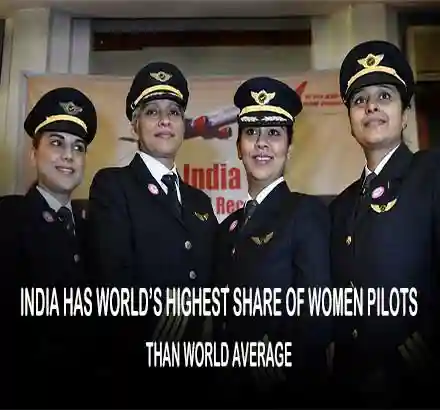 India Has 10% More Women Pilots Than World Average | Civil Aviation Ministry Empowers Women To Fly