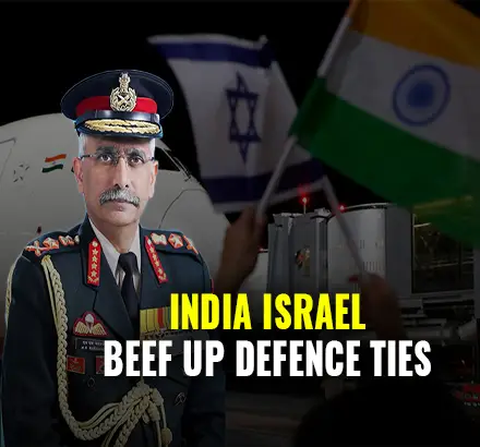 India Israel Strengthen Defense Ties | Indian Army Chief Gen Narvane Begins 5 Day Visit To Israel