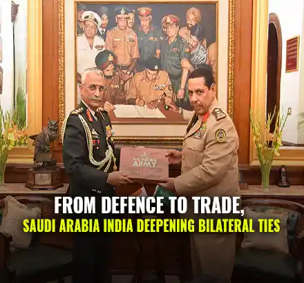 In A First, Saudi’s Land Forces Commander In India, Both Countries To  Further Expand Defence Ties