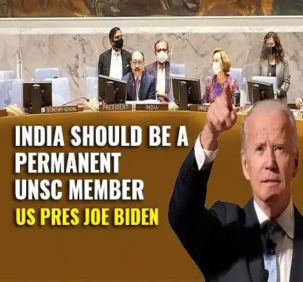 US President Joe Biden Says India Should Have Permanent Seat In UN Security Council | UNSC | UNGA