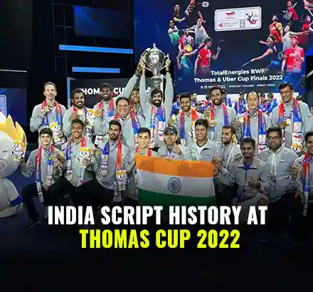 Historic India Win In Thomas Cup 2022 | India Defeats 14 Time Champion Indonesia 3-0