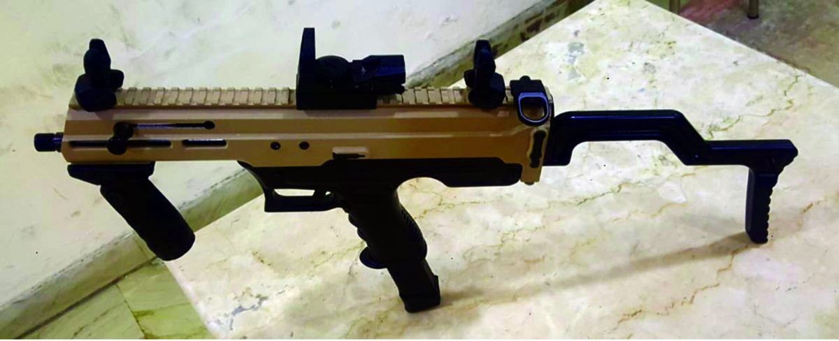 India&amp;#039;s first indigenously developed 9mm machine pistol ready