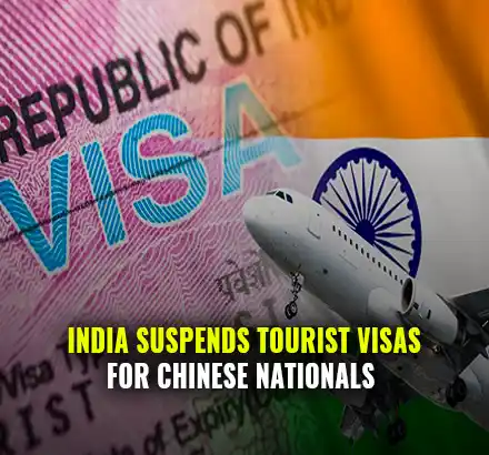Tourists Visas For Chinese Nationals Suspended By India, Says IATA | India China Tourist Visa