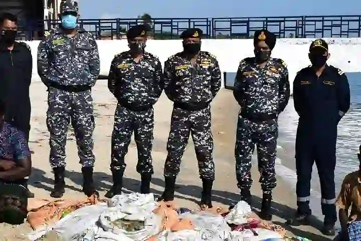 Coast Guard seizes Sea Cucumbers worth Rs.8 Crore