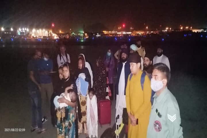 Another 200 Indian nationals come home from Kabul via Dushanbe and Doha
