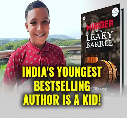 Meet  11 yr old Joshua Bejoy, India’s youngest bestselling author | ‘Murder at the Leaky Barrel’