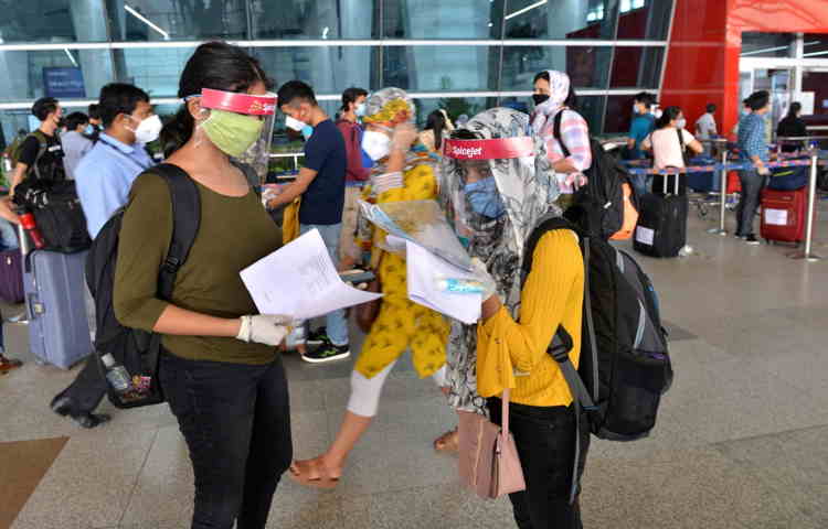 Indian airports may fine flyers for breaching Covid protocol