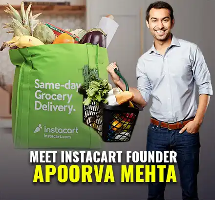 Meet Billionaire Apoorva Mehta Founder Of Grocery Delivery App Instacart | Instacart Shopper
